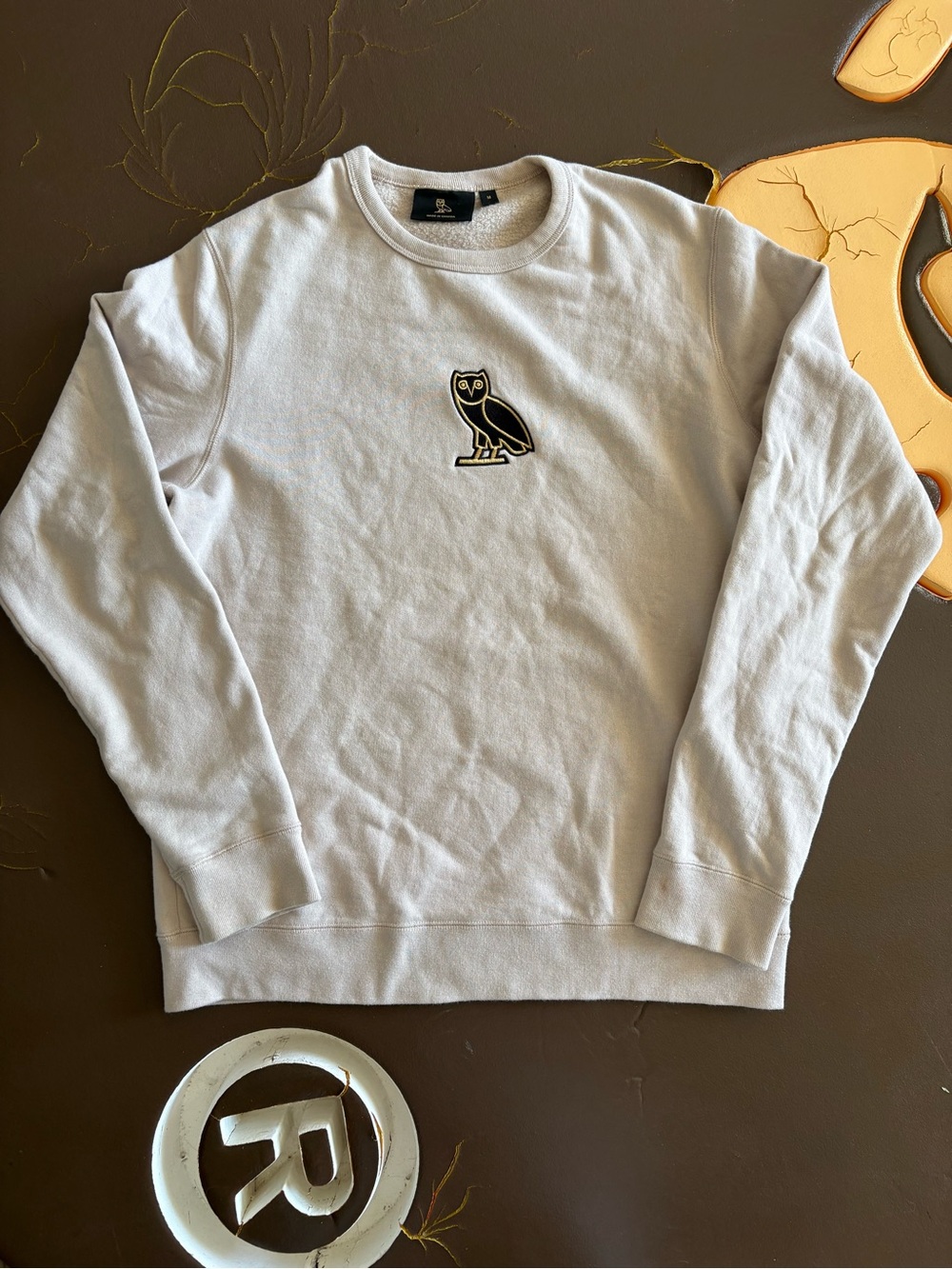 Octobers Very Own Crewneck Sweater - cream
